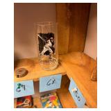 Vtg Roberto Clemente Classics Drinking Glass