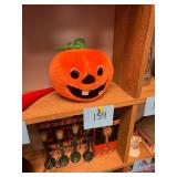 Vtg Dakin Plush Jack-O-Lantern