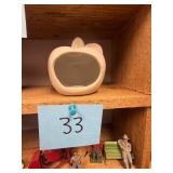 Vtg Ceramic Apple Candleholder