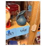 Vintage Miniature Pottery Pitcher