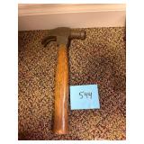 Vintage Wood Handle Claw Hammer