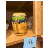 Vintage Japanese Ceramic Tavern Mug