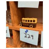Vtg Days Gone Die-Cast C.W.R. Bus