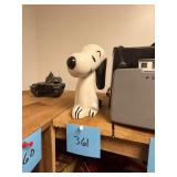Vintage Snoopy Ceramic Figurine