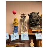 Vintage Metal Lionel Tower