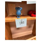 Vtg Cookie Monster Wind-Up Figurine