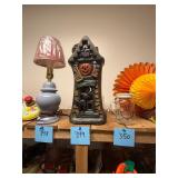 Vintage Halloween Haunted House Figurine