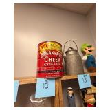 Vintage Breakfast Cheer Coffee Tin 48oz