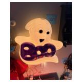 Vintage Blow Mold Ghost Boo Wall Light