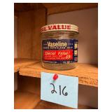 Vintage Vaseline Glass Jar