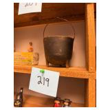 Vintage Cast Iron Cauldron