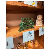 Vintage Cast Metal Menorah