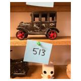 Vtg Cast Iron Toy Car