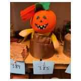 Vintage Halloween Pumpkin Plush