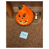 Vtg Pumpkin Jack-O-Lantern
