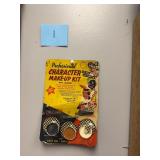 Vtg Collegeville Character Make-Up Kit