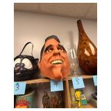 Vtg Richard Nixon Halloween Mask