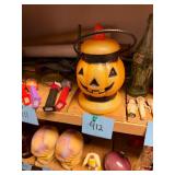Vintage Blow Mold Pumpkin Lantern Bayshore