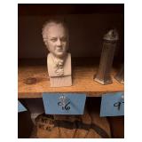 Vintage Plaster Bach Bust Figurine