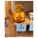 Vintage Halloween Pumpkin Paper Mache