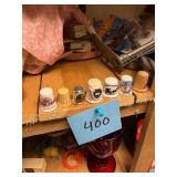 Vtg Sewing Thimbles Assorted