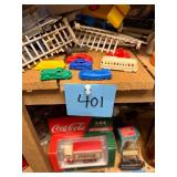 Vintage Plastic Car Lot