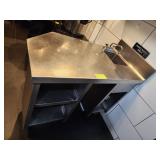 CUSTOM STAINLESS STEEL SINK COUNTER
