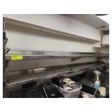 TWO STAINLESS STEEL SHELVES
