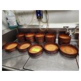 FIVE SETS SUSHI RICE MIXING BOWLS