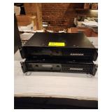 TWO SAMSON SXD 3000 AMPS