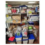 TWO RACKS w/ INGREDIENTS CONTENTS