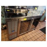 PERLICK BBS60-RF-G-4-X-H1 2 GLASS DR COOLER