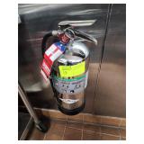 CHROME FIRE EXTINGUISHER