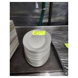 THIRTY FIVE SIZZLER PLATES 10 1/2'