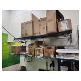 METRO COATED WIRE SHELVES 5'X18' ONLY NO CONTENTS