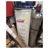 METAL 4 DRAWER FILE CABINET