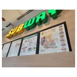 4 SETS 2 MENU BOARDS