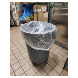 SET TRASH CAN AND DOLLY