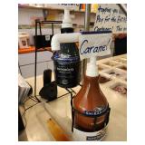 METAL COUNTERTOP SYRUP BOTTLE HOLDERS