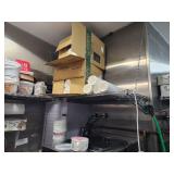 METAL WIRE WALL SHELVES 3' 4' & 6' LONG