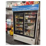 AVANTCO TWO GLASS DR REFRIGERATOR S/C GDS47