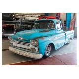1104 1958 Chevrolet Apache Pickup E