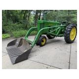 2474 1955 John Deere 70 D Tractor