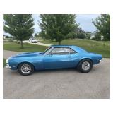 1865 1968 Chevrolet Camaro Rally Sp
