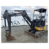 60002 2020 Deere 26G Mini Excavator img1