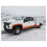 60030 2022 Chevrolet 3500 4x4 Service Truck 34000 img1