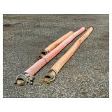 4027 3 Sections Of Heavy Duty Industrial Hose W Bauer Hose F img1