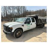 3726 2008 Ford F350 Dump Truck img1