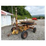 4026 Towable Hose Reel W Sprayer img1