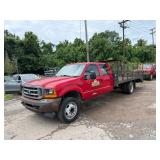 4049 2001 Ford F450 Super Duty Utility Flatbed img1